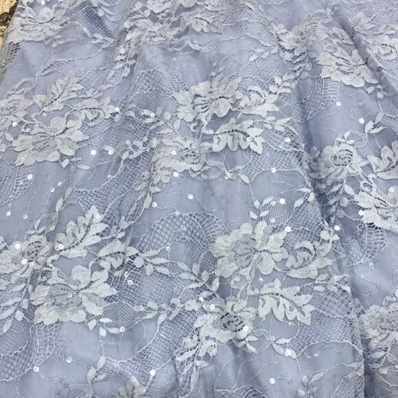 Chic Lavender Floral Women's Prom Dress - Picture 8 of 12